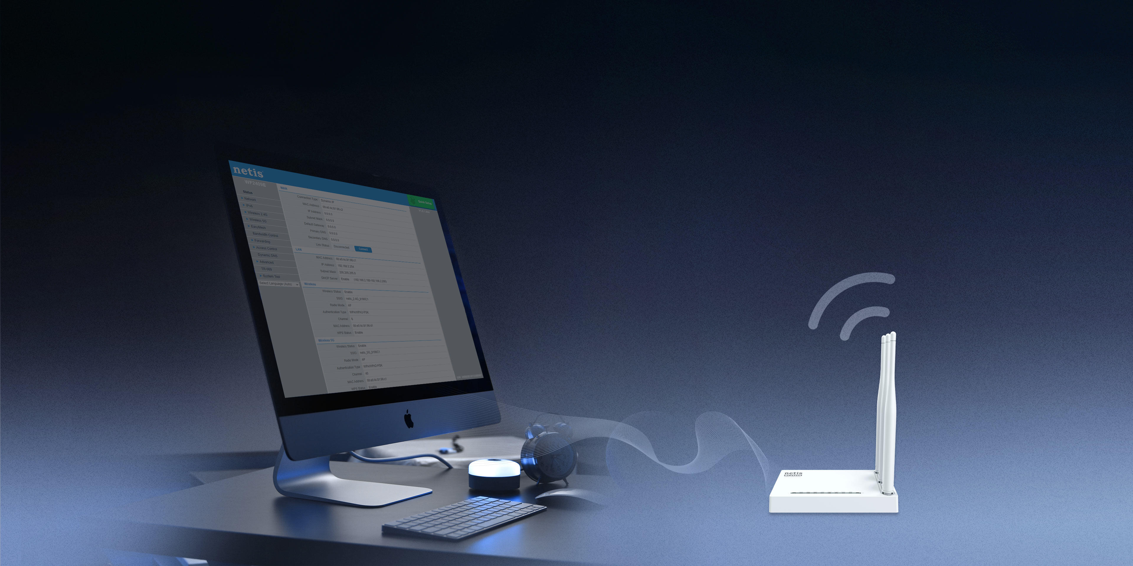 WF2409E | 300Mbps Wireless Router