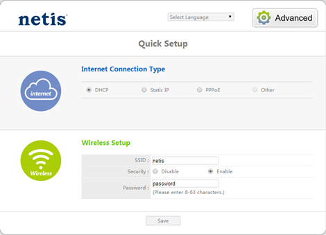 badge lend Damn it Solution for display issue of netis wireless routers' web management page  after firmware upgrade